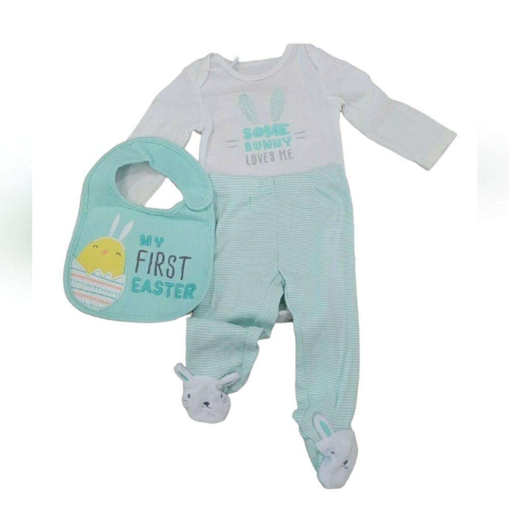 Easter 3pc set/ some bunny loves me